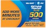 Wallmart AT&T 500 minute phone card
