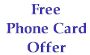Free phone card
