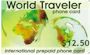 World Traveler World phone card