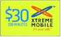 Xtreme Mobile Wireless Phonecard, service provided by Xtreme Mobile